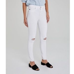 AG - Farrah Skinney Ankle - white